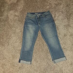 Signature by Levi Strauss Women's Blue Ankle Jeans